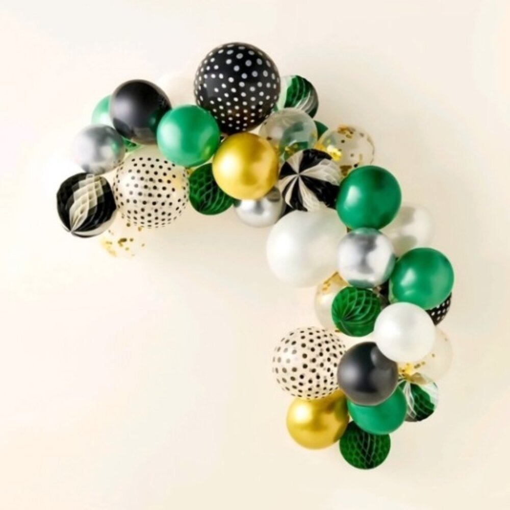 NWT 42ct Balloon Kit Black/Cream/Green - kate spade new york x Target